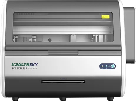 Flüssigkeits basierte Zytologie-Maschine: Eine Schlüssel technologie für das Screening von Gebärmutter hals krebs