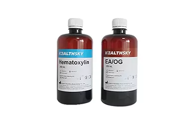 Vorsicht maßnahmen für Pap-Färbung